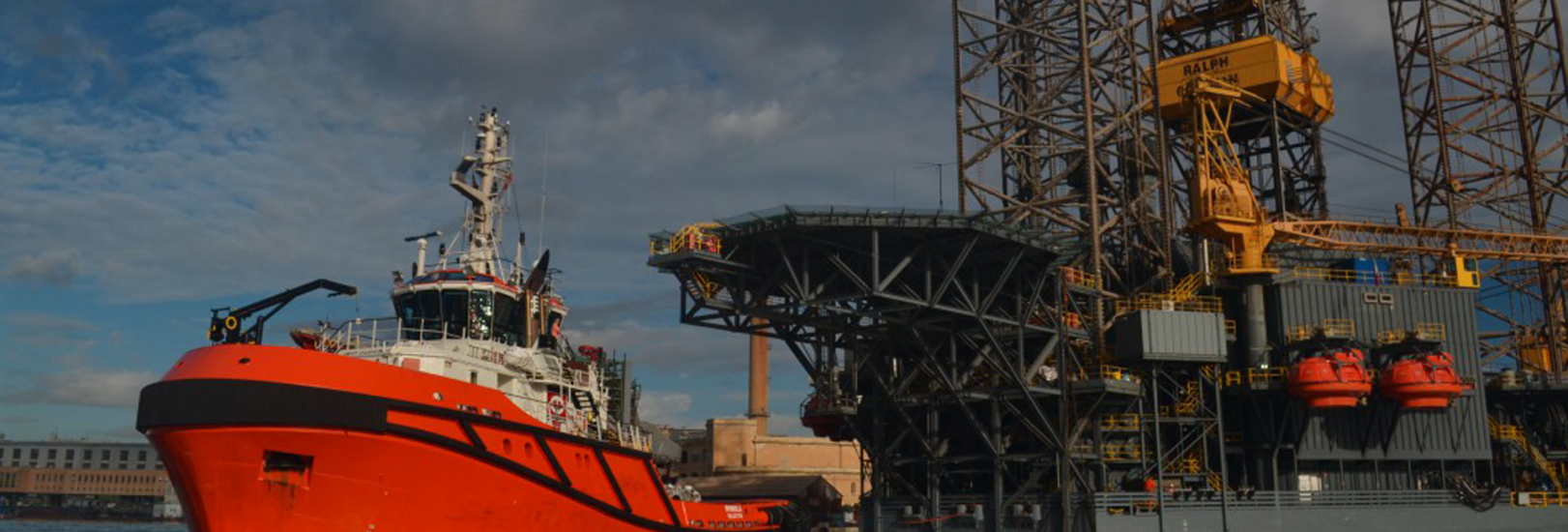 Ablecare OSG welcomes oil rig to Malta Maritime Hub