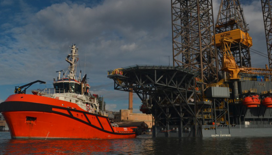 Ablecare OSG welcomes oil rig to Malta Maritime Hub