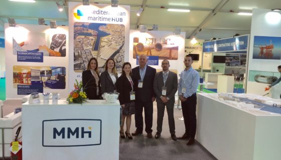 MMH and the Mediterranean Maritime Hub Exhibit at #OMC2017