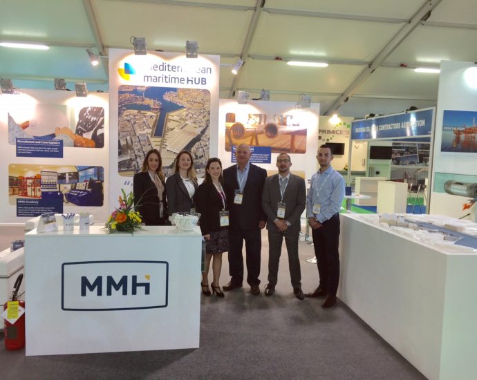 MMH and the Mediterranean Maritime Hub Exhibit at #OMC2017