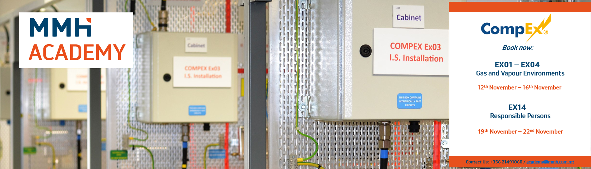 Upcoming CompEx EX01- EX04 and EX14 Courses