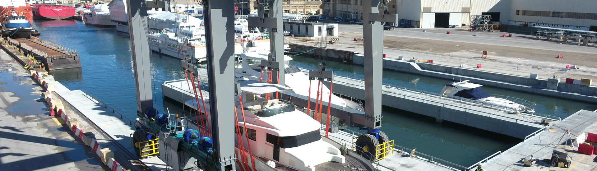 New Lifting Facilities at the Mediterranean Maritime Hub