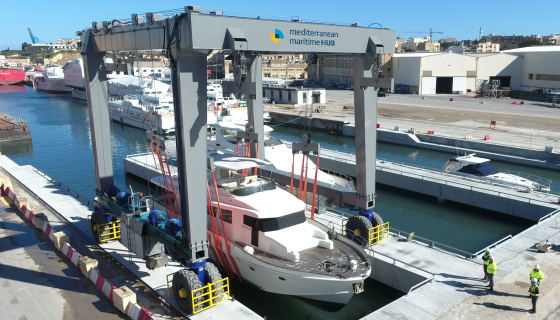 New Lifting Facilities at the Mediterranean Maritime Hub