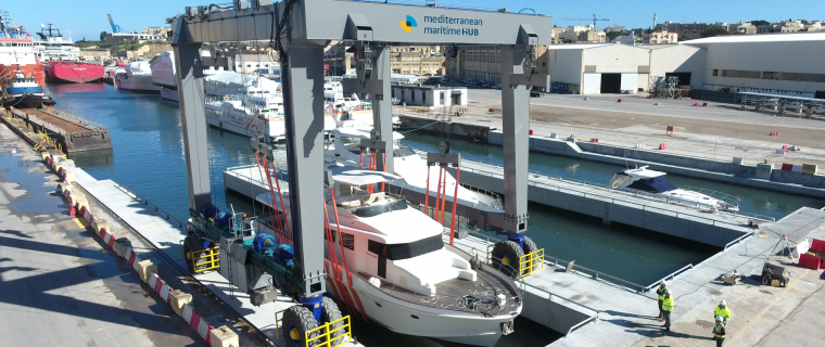 New Lifting Facilities at the Mediterranean Maritime Hub