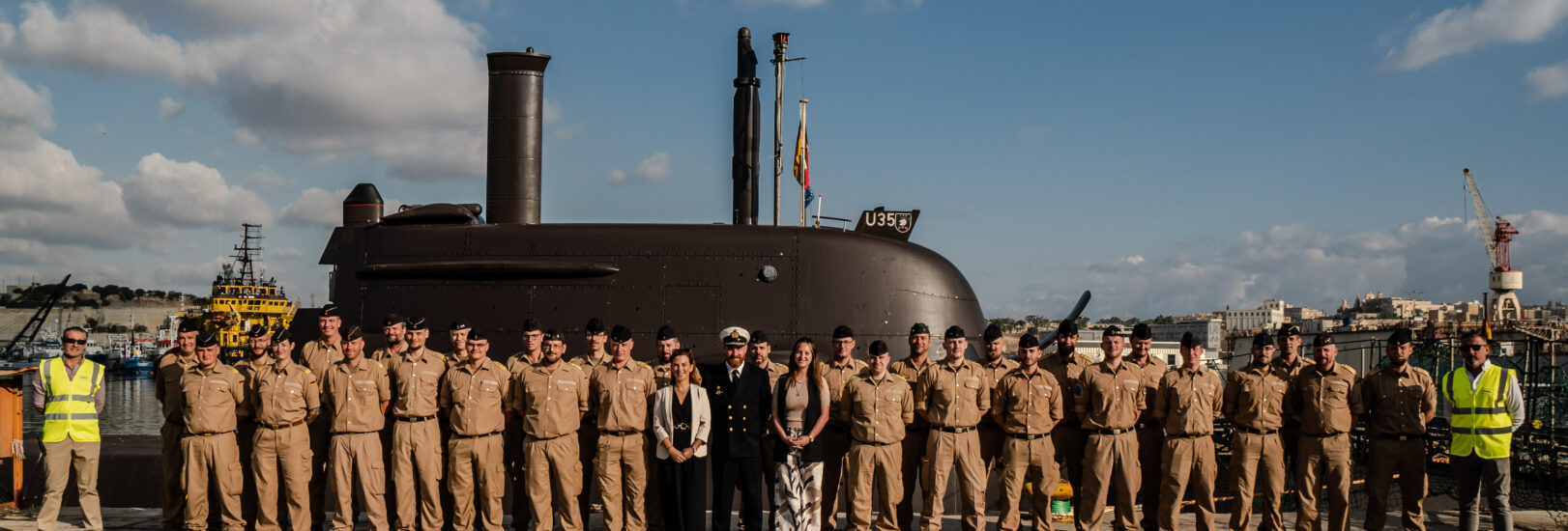 Honoured to Host: German President Frank-Walter Steinmeier Visits Submarine U35 at MMH Facilities